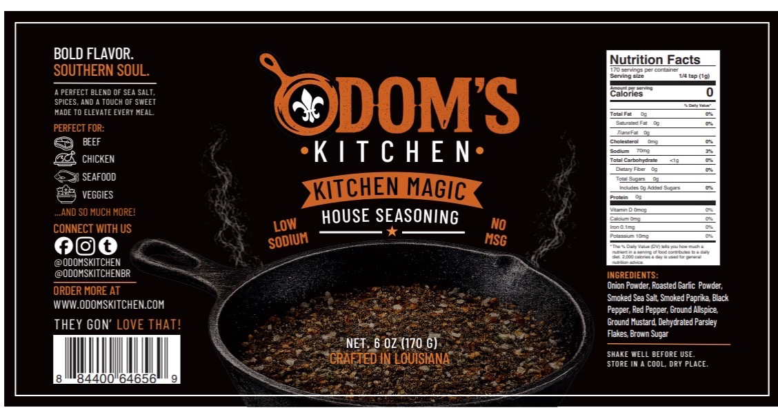Kitchen Magic — House Seasoning